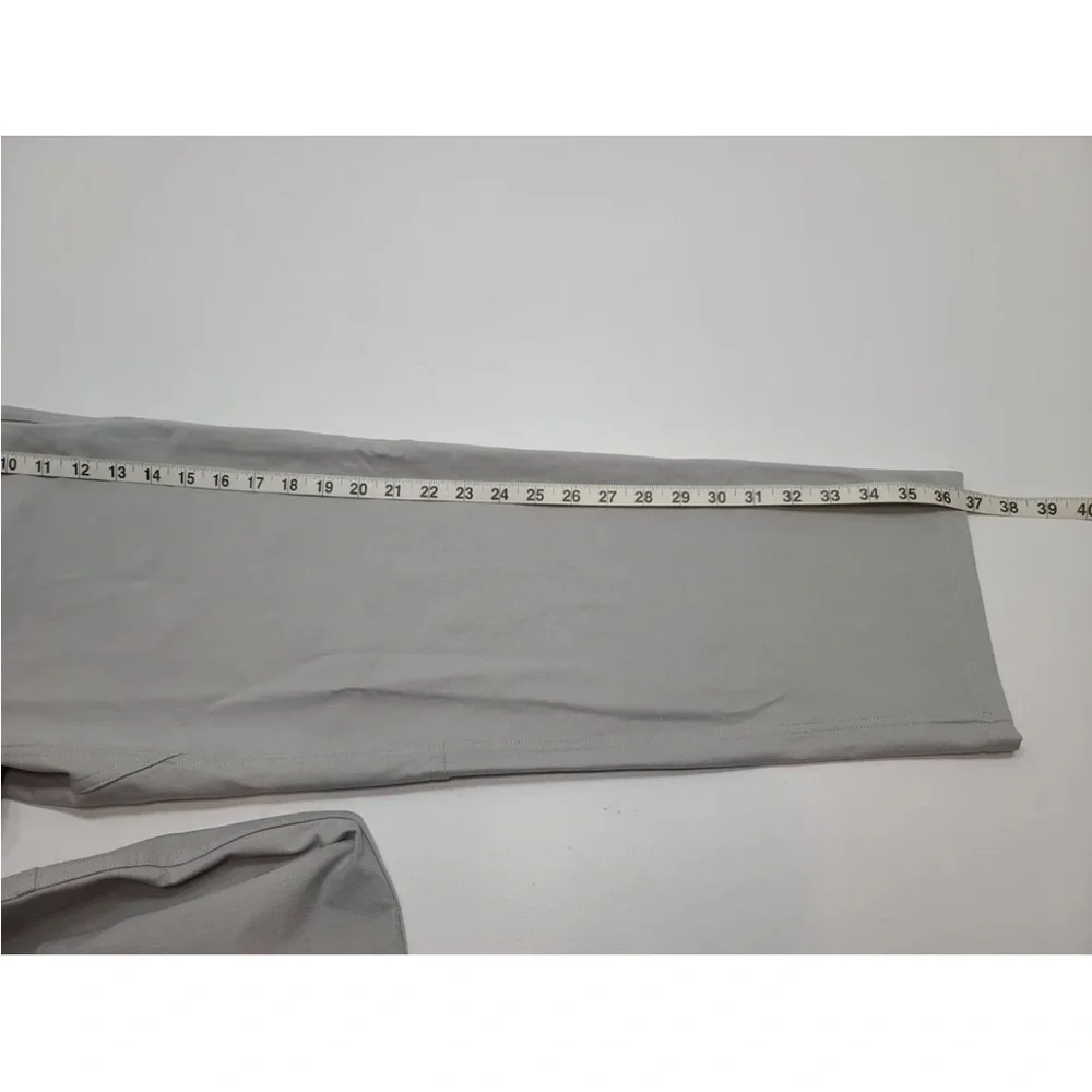 Lululemon ABC Pant Relaxed Fit Crop Pant Utilitech Fabric Seal Gray Size… - Picture 10 of 10